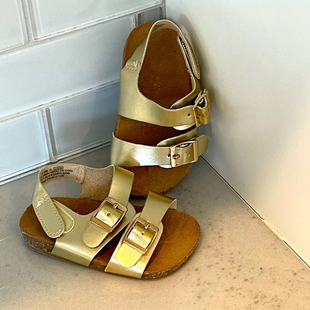 Baby Girl Gold Old Navy Sandals